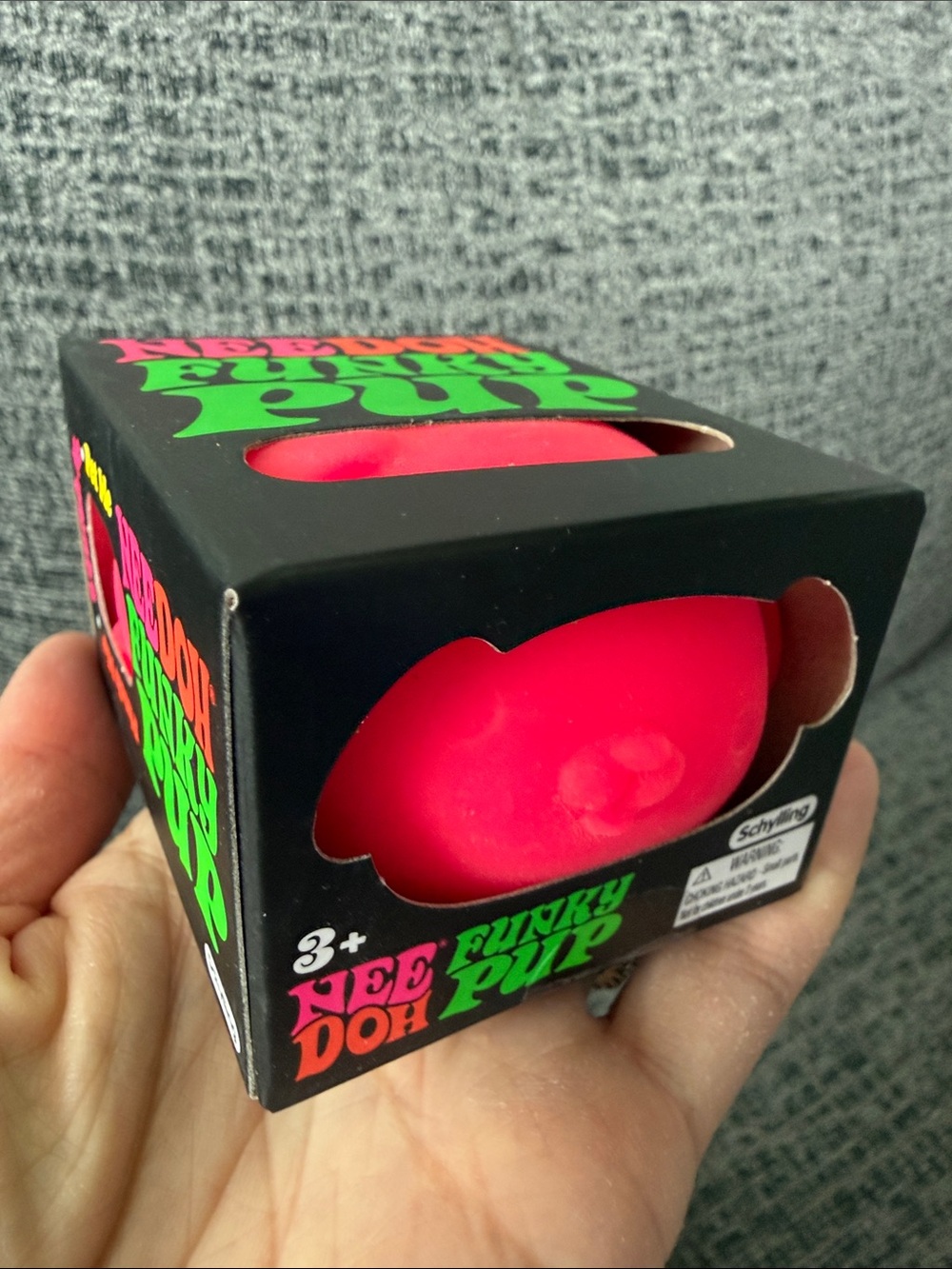 BNIB NeeDoh Funky Pup, Pink